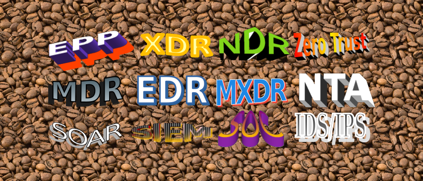 Cosa significano gli acronimi e le sigle EPP EDR XDR MDR MXDR NDR SOC SIEM SOAR NTA IDS IPS DLP MSP MSSP SSO LDAP SSL TLS IAM DMARC DNS IP URL TCP UDP DHCP HTTPS ZeroTrust WAF XSS OWASP DevOps MFA 2FA BYOD BCDR?